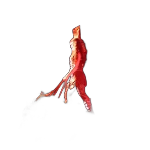 animal, creature, food, hair, concept art, photorealistic, pixel art, 3d render transparent PNG cut-out