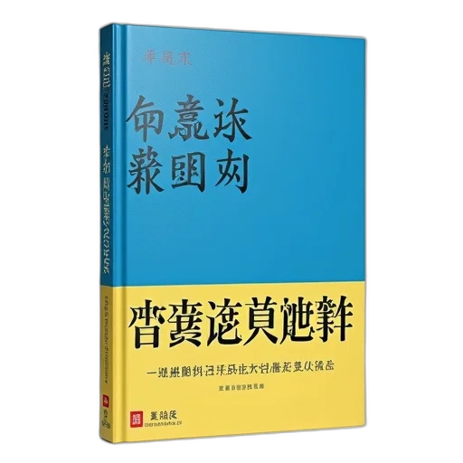staff, jewelry, book, cover, blue, background, chinese, characters transparent PNG cut-out