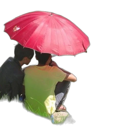 umbrella, hat, photorealistic, 3d render, oil painting, watercolor, rain, forest transparent PNG cut-out