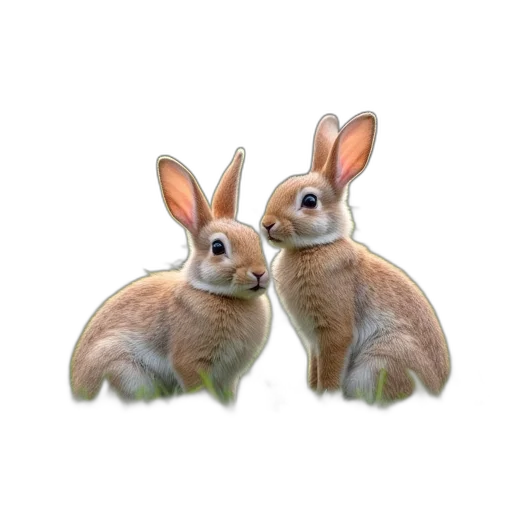 animal, photorealistic, 3d render, concept art transparent PNG cut-out