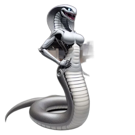 dragon, robot, creature, animal, 3d render, concept art, fantasy art, outer space transparent PNG cut-out