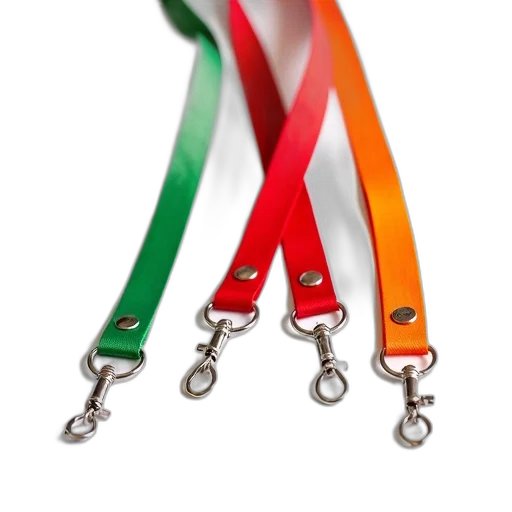 jewelry, staff, set, three, lanyards, different, colors, designs transparent PNG cut-out