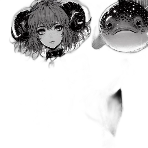 mask, creature, face, robot, concept art, anime, comic book art, fantasy art transparent PNG cut-out