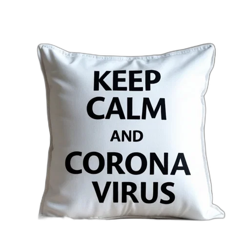 black, white, text, pillow transparent PNG cut-out