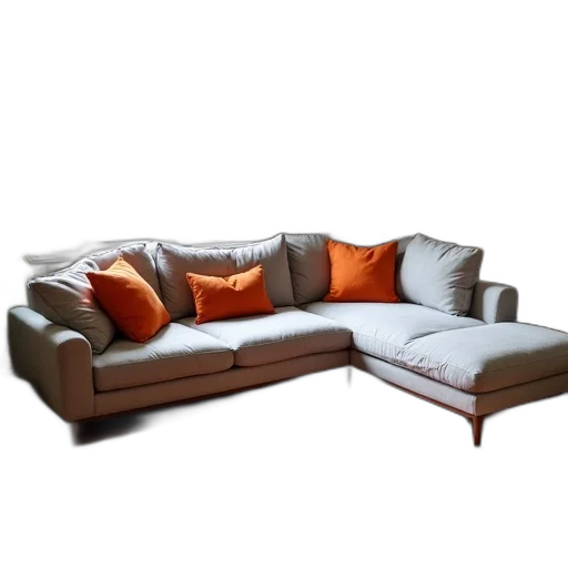 furniture, 3d render, photorealistic, earth tones, cozy, living, room, large transparent PNG cut-out