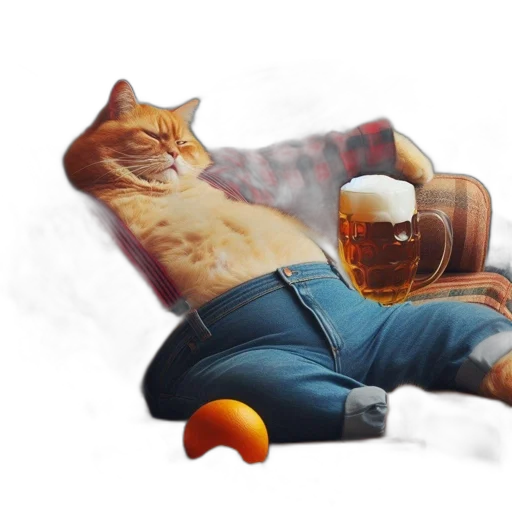 animal, bottle, food, jacket, photorealistic, concept art, fantasy art, pixel art transparent PNG cut-out