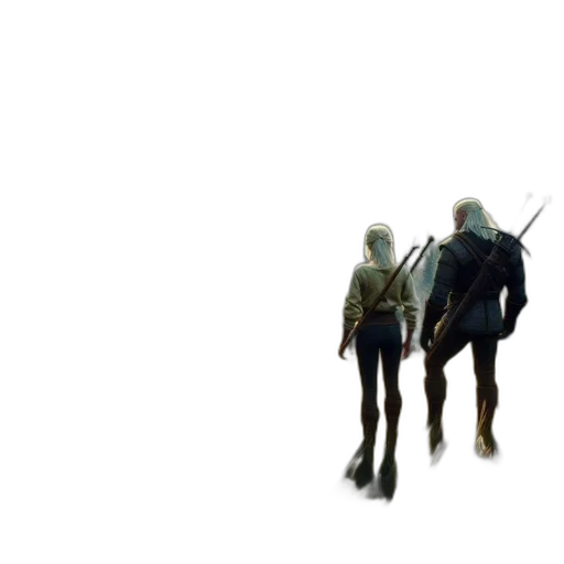 weapon, sword, robot, staff, concept art, 3d render, pixel art, fantasy art transparent PNG cut-out