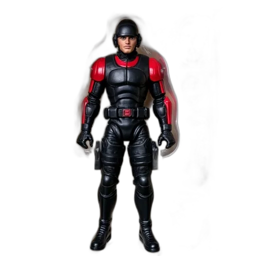 jacket, robot, 3d render, concept art, comic book art, toy, action, figure transparent PNG cut-out