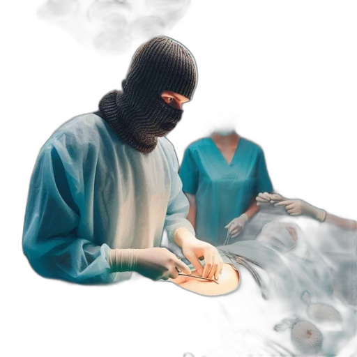 mask, jacket, food, dress, concept art, vaporwave, 3d render, photorealistic transparent PNG cut-out