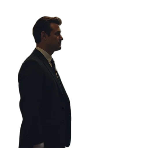 staff, jacket, face, robot transparent PNG cut-out