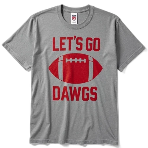 grey, t-shirt, red, football, graphic, center, surrounded, words transparent PNG cut-out