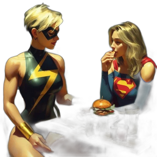 food, comic book art, concept art, pixel art, fantasy art, neon lights, underwater, two transparent PNG cut-out