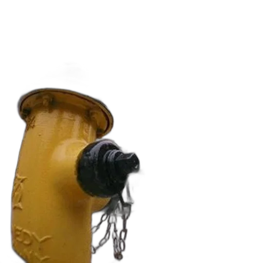 bottle, staff, mask, weapon, 3d render, photorealistic, underwater, yellow transparent PNG cut-out
