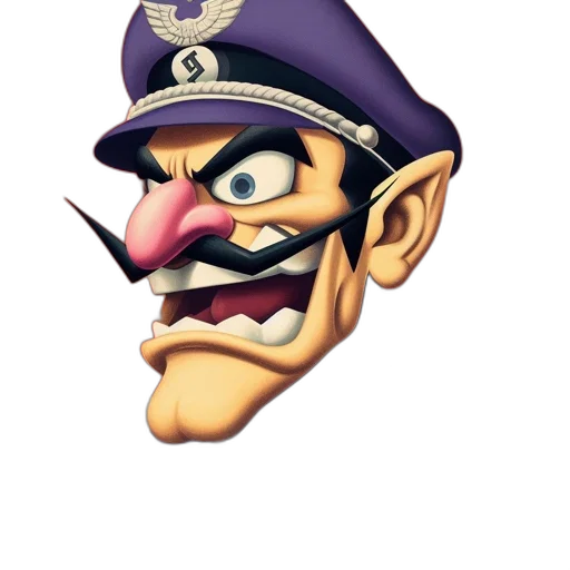 face, mask, staff, hat, concept art, 3d render, cartoon, photorealistic transparent PNG cut-out