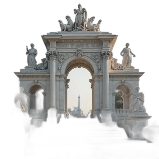 crown, building, staff, umbrella transparent PNG cut-out