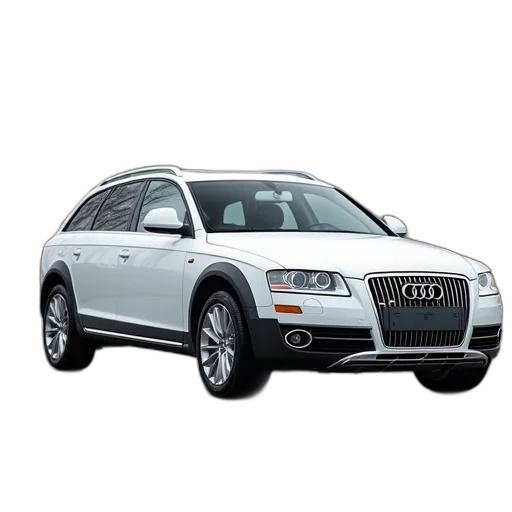car, 2007, audi, allroad transparent PNG cut-out