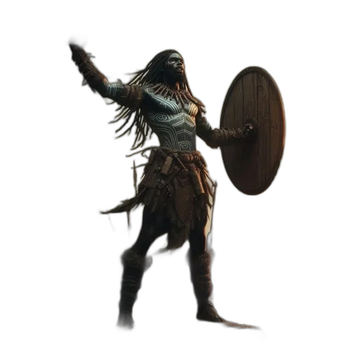 staff, weapon, creature, sword, concept art, fantasy art, 3d render, pixel art transparent PNG cut-out