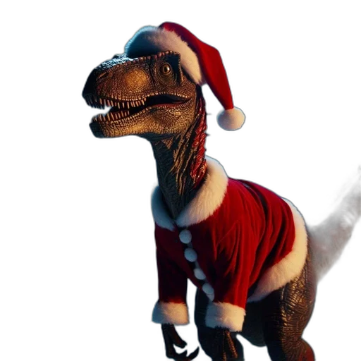 animal, creature, dragon, 3d render, concept art, photorealistic, festively, dressed transparent PNG cut-out