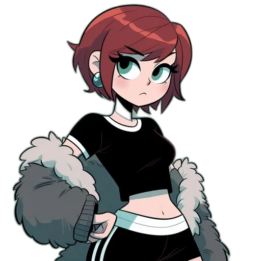 jacket, staff, creature, animal, pixel art, cartoon, concept art, anime transparent PNG cut-out