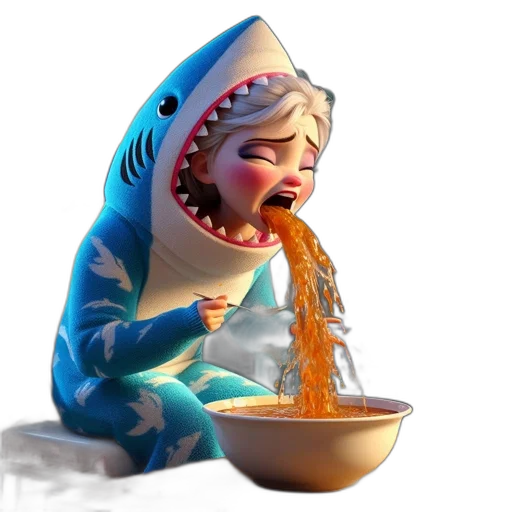 food, creature, animal, 3d render, concept art, photorealistic, pixel art, underwater transparent PNG cut-out
