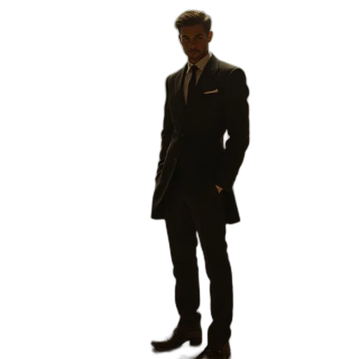 staff, jacket, concept art, 3d render transparent PNG cut-out