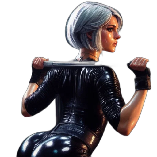 weapon, staff, sword, robot, concept art, comic book art, cyberpunk, 3d render transparent PNG cut-out