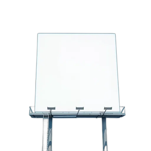 furniture, staff, robot, face, white, billboard, blue, sky transparent PNG cut-out