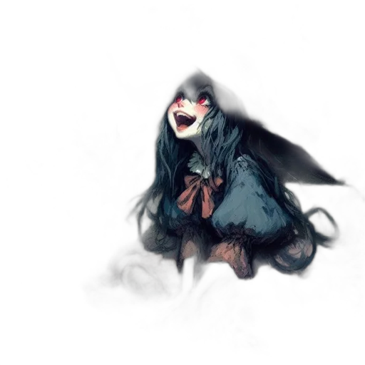 creature, mask, dragon, face, concept art, fantasy art, watercolor, comic book art transparent PNG cut-out