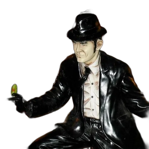 jacket, bottle, hat, concept art, 3d render, photorealistic, cyberpunk, statue transparent PNG cut-out
