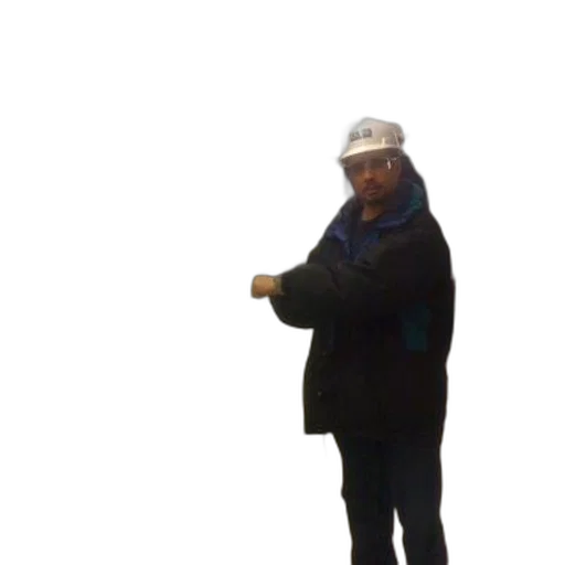 staff, hat, jacket, creature, concept art, 3d render, outer space, person transparent PNG cut-out