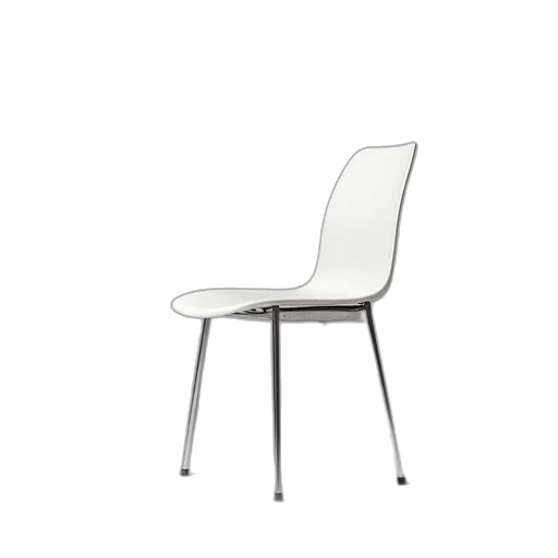 furniture, 3d render, modern, aluminum, plastic, chair transparent PNG cut-out