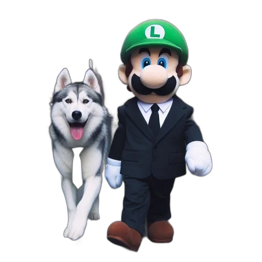animal, staff, hat, creature, 3d render, concept art, pixel art, cartoon transparent PNG cut-out