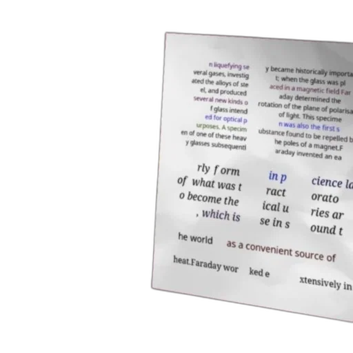 3d render, historical, text, about, faraday, work, glass, magnetism transparent PNG cut-out