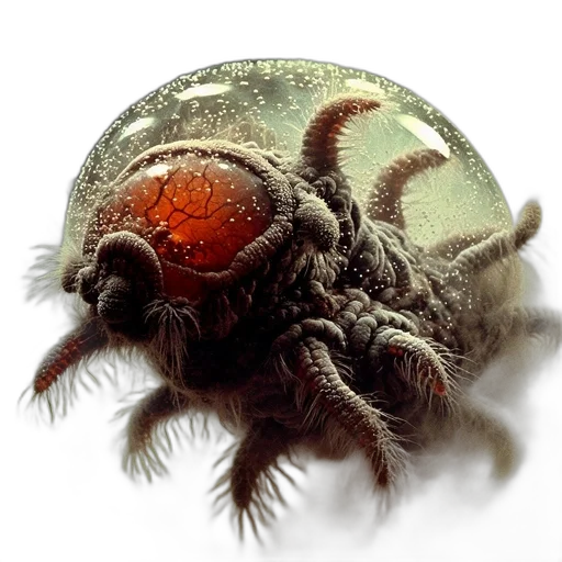 creature, animal, mask, hair, concept art, photorealistic, 3d render, fantasy art transparent PNG cut-out
