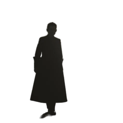 staff, jacket, dress, face transparent PNG cut-out