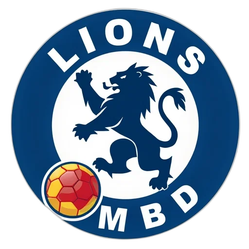 circular, logo, featuring, stylized, lion, center, surrounded, words transparent PNG cut-out