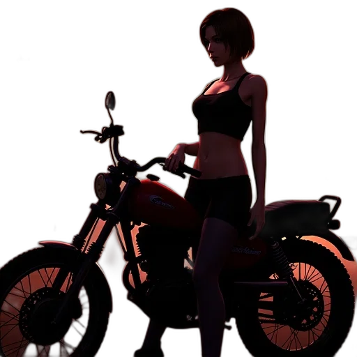 weapon, concept art, 3d render, cartoon, comic book art, neon lights, red, dark transparent PNG cut-out