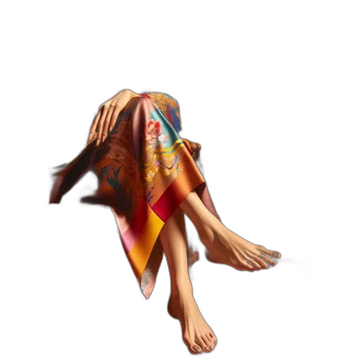 creature, animal, mask, dress, concept art, 3d render, photorealistic, watercolor transparent PNG cut-out