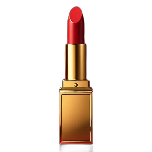 red, golden, tom, ford, intense, shine, lipstick, gold transparent PNG cut-out