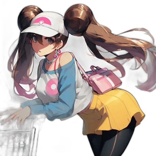 jacket, staff, hat, weapon transparent PNG cut-out