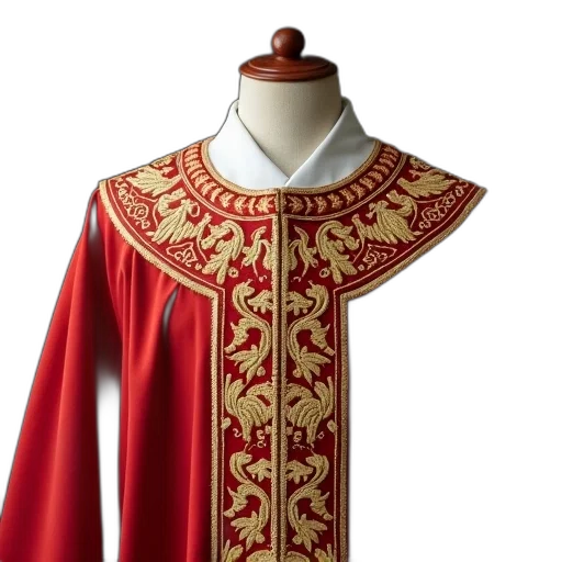 dress, jacket, crown, red transparent PNG cut-out