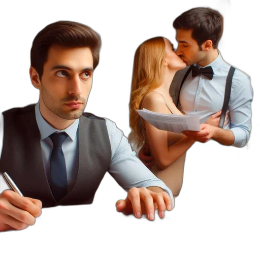 staff, concept art, photorealistic, 3d render, fire, office, environment, features transparent PNG cut-out
