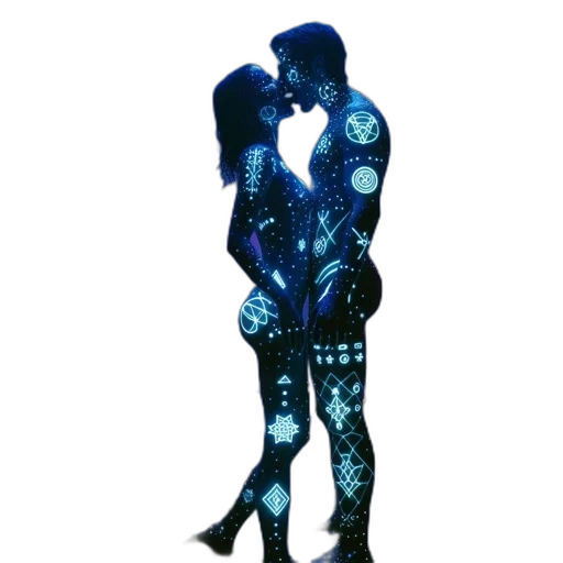 watercolor, pixel art, concept art, comic book art, outer space, neon lights, underwater, fire transparent PNG cut-out