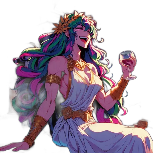 crown, concept art, fantasy art, vaporwave, pixel art, pastel, colorful, dark transparent PNG cut-out