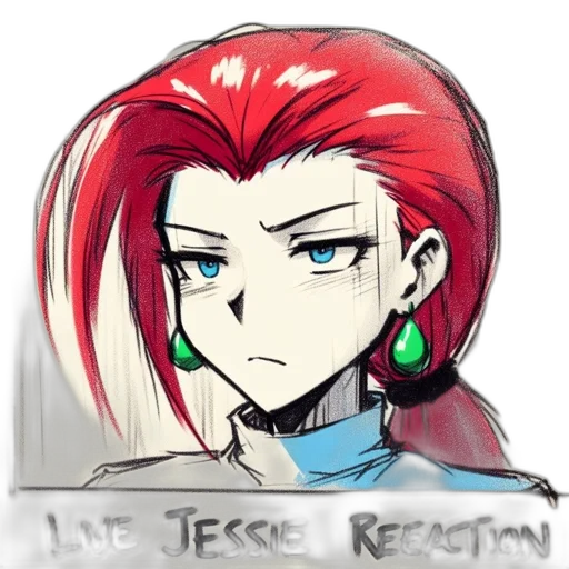 face, cartoon, concept art, anime, pixel art, red, animated, character transparent PNG cut-out
