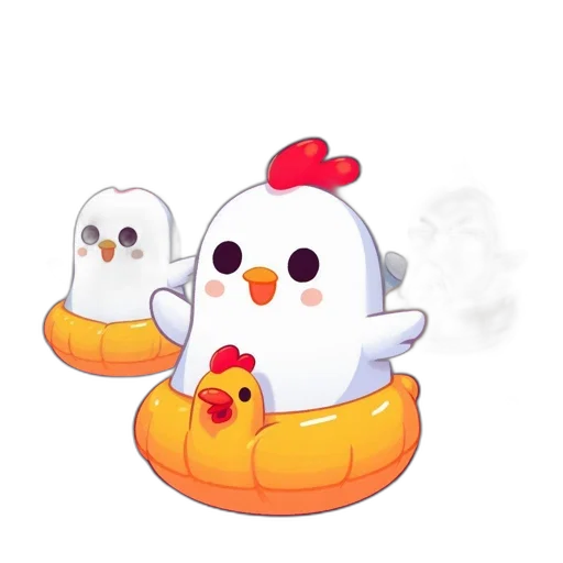 food, pixel art, concept art, 3d render, fantasy art, fog, underwater, bustling transparent PNG cut-out