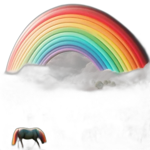 hat, animal, umbrella, creature, concept art, photorealistic, 3d render, pixel art transparent PNG cut-out