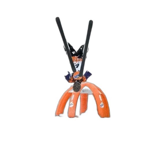staff, jewelry, robot, umbrella, 3d render, skier, performs, impressive transparent PNG cut-out