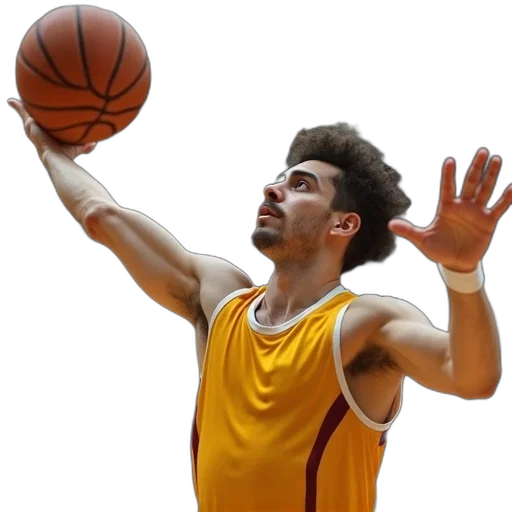 photorealistic, concept art, 3d render, pixel art, young, man, yellow, brown transparent PNG cut-out