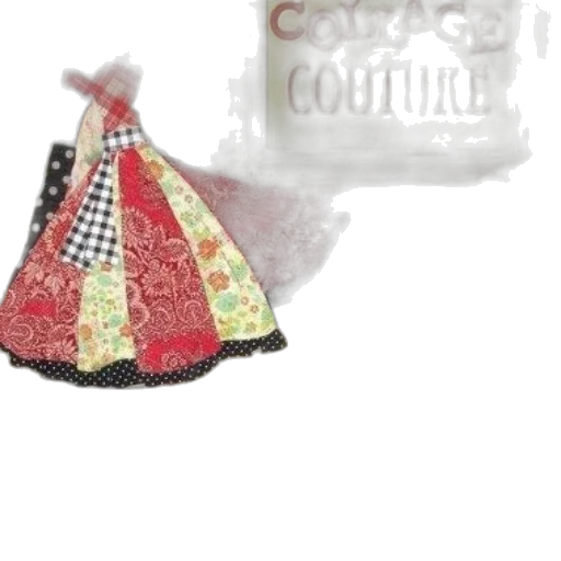 dress, hat, crown, red, collage, couture, techniques, creating transparent PNG cut-out
